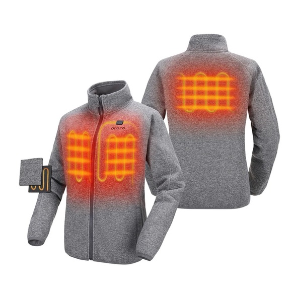 Ororo Women's Fleece Jacket - Picture 3 of 3